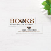 Uniek Bladwijzer voor boomgaarden Mini Visitekaartjes (Bureau)