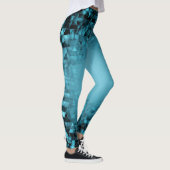 Uniek blauw leggings (Rechts)