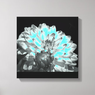 Uniek bloemencanvas canvas afdruk