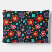 Uniek Bloemenpatroon Leuk Custom Accessoire Bag Etui (Voorkant)