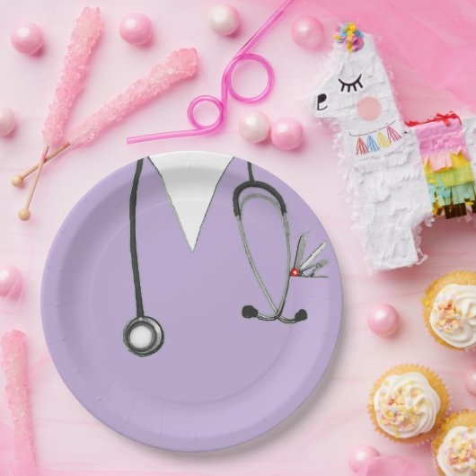 Uniek Bord van zurenpapier (Feest)