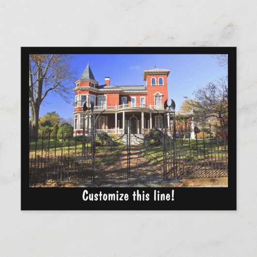 Uniek boven briefkaart (Voorkant)