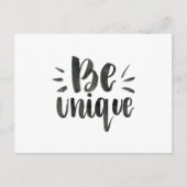 uniek briefkaart (Voorkant)