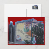 Uniek Briefkaart advertentie geplaatst op N.Y.C. A (Voorkant / Achterkant)