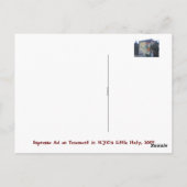 Uniek Briefkaart advertentie geplaatst op N.Y.C. A (Achterkant)