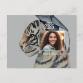 Uniek Briefkaart voor het aankondigen van Afstuder (Voorkant)