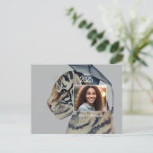 Uniek Briefkaart voor het aankondigen van Afstuder (Staand voorkant)