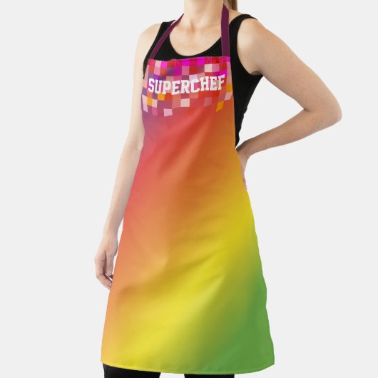 Uniek cadeau met het beste afbeelding-platform schort (Insitu)