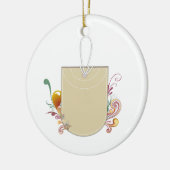 Uniek Cadeau voor doe-het-zelfmakers Keramisch Ornament (Links)