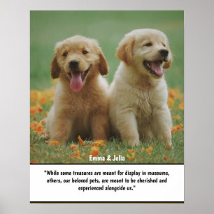 Uniek cadeau voor hondenliefhebbers, Prints ter na