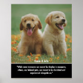 Uniek cadeau voor hondenliefhebbers, Prints ter na (Voorkant)