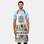 Uniek cadeau voor koks en bakkers" schort (Gedragen)