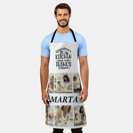 Uniek cadeau voor koks en bakkers" schort (Gedragen)