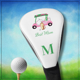Uniek Charmant Beste Moeder Golf Winkelwagen Monog Golfheadcover