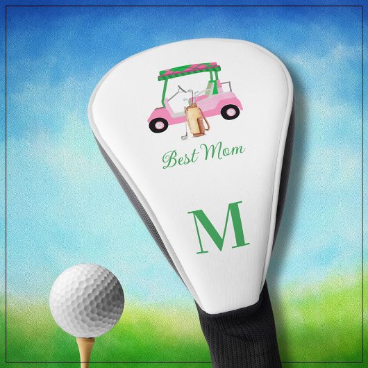 Uniek Charmant Beste Moeder Golf Winkelwagen Monog Golfheadcover