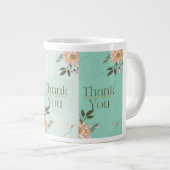 Uniek chic cadeau grote koffiekop (Voorkant rechts)