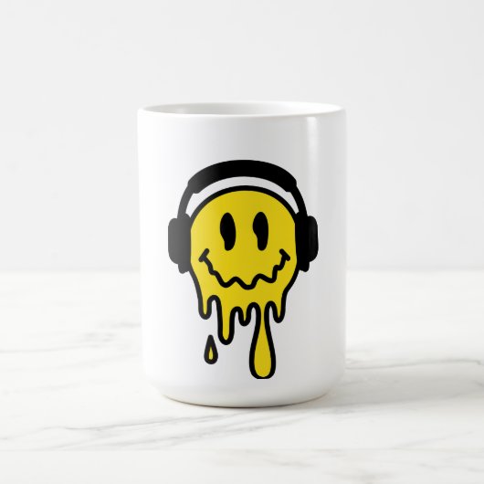 Uniek & Cool Crazy Mok Design: Levendig Abstract (Center)