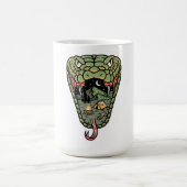 Uniek & Cool Crazy Mok Ontwerp: Levendig Abstract (Center)