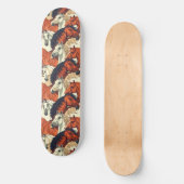Uniek Cool Paard Liefhebber Design Skateboard (Voorkant)
