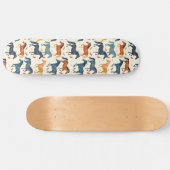 Uniek Cool Paard Liefhebber Design Skateboard (Horizontaal)
