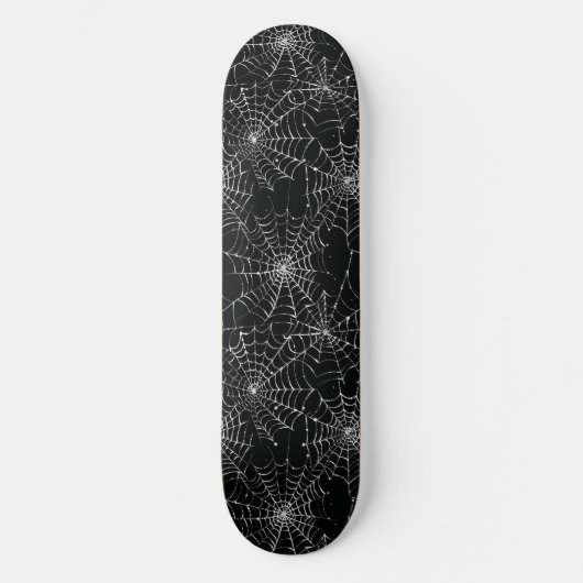 Uniek Cool Spider Web Design Skateboard (Voorkant)