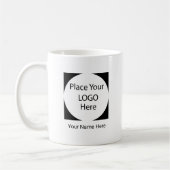Uniek & Creatief Custom Naam & Logo Design Koffiemok (Links)