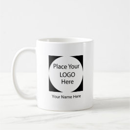 Uniek & Creatief Custom Naam & Logo Design Koffiemok