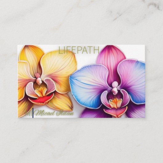 Uniek, creatief Visitekaartje (Voorkant)