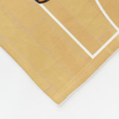 Uniek Custom Netball uniform ontwerp Fleece Deken (Hoek)