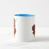 Uniek De Eenhoorn Staande Trots Mok (Midden)