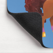 Uniek De Eenhoorn Staande Trots Muismat (Hoek)