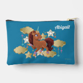 Uniek de eenhoorn sterren & wolken etui (Achterkant)