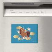 Uniek de eenhoorn sterren & wolken magneet (Insitu (Vaatwasser))