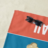 Uniek de eenhoorn sterren & wolken strandlaken (In situ)