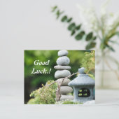 Uniek design elegant GOOD LUCK na Kaart (Staand voorkant)