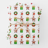 Uniek design, kerstdecortaties kerstcadeaus voor k inpakpapier vel (In situ)