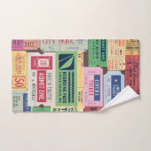 Uniek design liefhebbers Bioscoop tickets Rustiek Bad Handdoek (Handdoek)