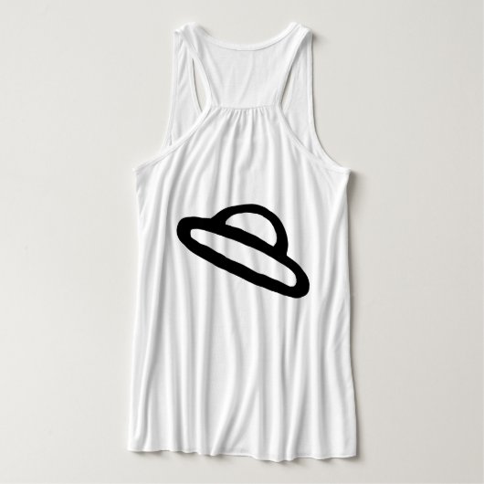 Uniek design voor elke dag tanktop (Design achterkant)
