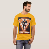 Uniek design voor heren Tshirt (Voorkant volledig)