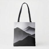 Uniek design zwart-wit tote bag (Voorkant)