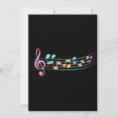 Uniek Disco-Vrijgezellenfeest met Retrostijl Kaart (Achterkant)