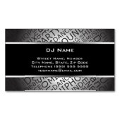 Uniek DJ Magnetisch Visitekaartje (Voorkant)
