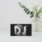 Uniek DJ-Visitekaartje Visitekaartje (Staand voorkant)