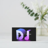 Uniek DJ-Visitekaartje Visitekaartje (Staand voorkant)