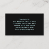 Uniek DJ-Visitekaartje Visitekaartje (Achterkant)