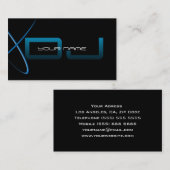 Uniek DJ-Visitekaartje Visitekaartje (Voorkant / Achterkant)