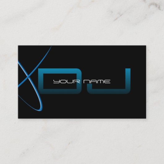 Uniek DJ-Visitekaartje Visitekaartje (Voorkant)