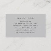 Uniek DJ-Visitekaartje Visitekaartje (Achterkant)