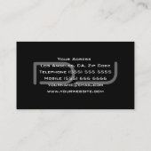 Uniek DJ-Visitekaartje Visitekaartje (Achterkant)