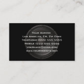 Uniek DJ-Visitekaartje Visitekaartje (Achterkant)